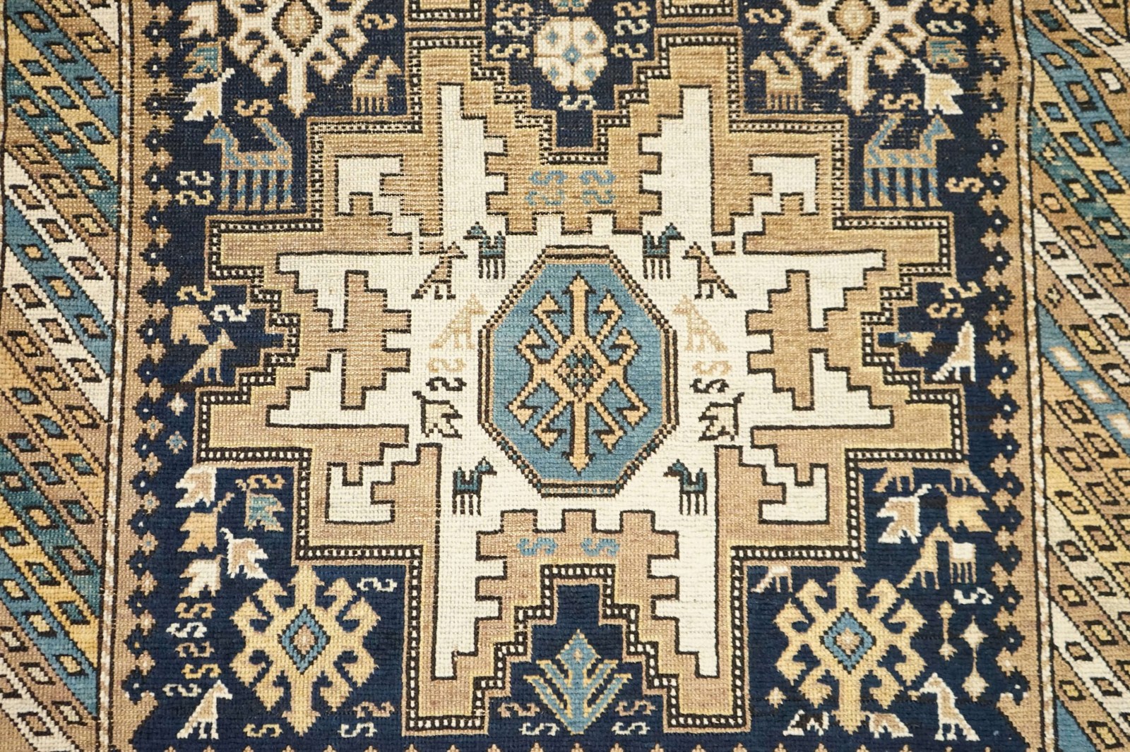 Cleaning an oriental area rug
